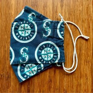 Seattle Mariners cotton face mask